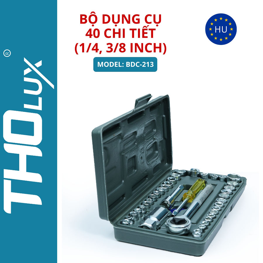 Bộ dụng cụ 40 chi tiết THOLux