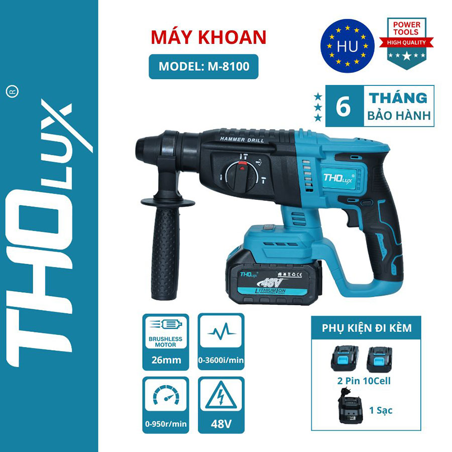 Máy khoan hiện đại, dễ sử dụng