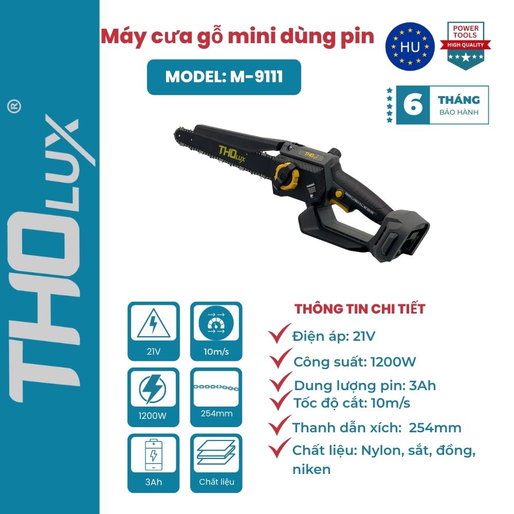 Máy cưa gỗ mini dùng pin M-9111