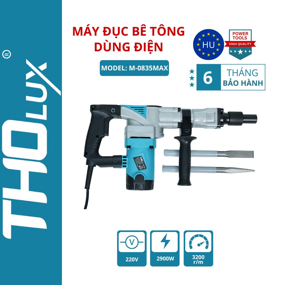 Concrete chisel machine M-0835MAX