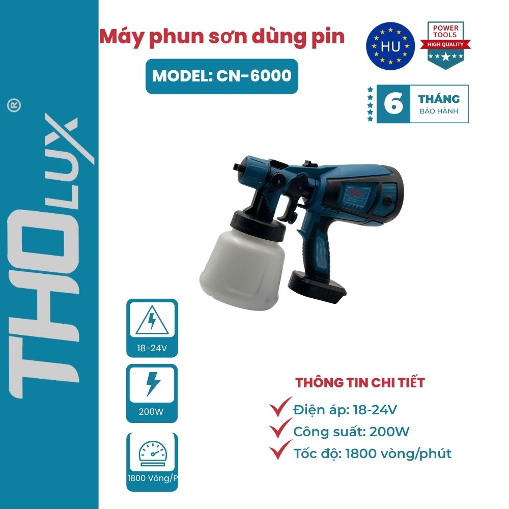 Máy phun sơn dùng pin CN-6000