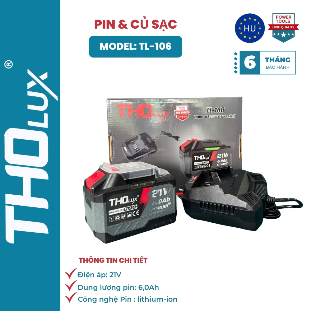 PIN & CỦ SẠC  TL-106