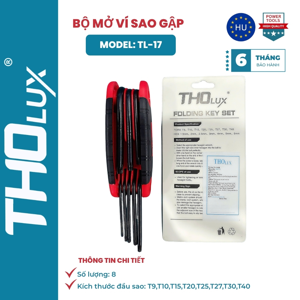 BỘ MỞ VÍ SAO GẬP TL-17