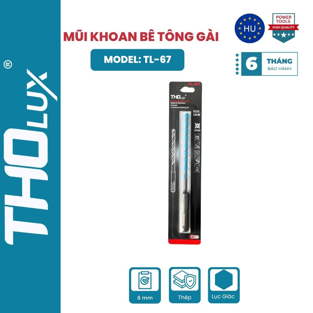 MŨI KHOAN BÊ TÔNG GÀI TL-67