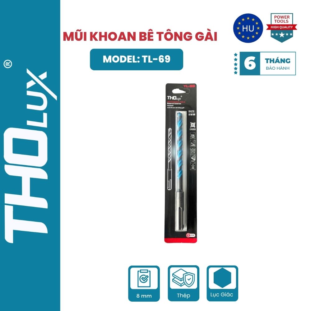 MŨI KHOAN BÊ TÔNG GÀI TL-69