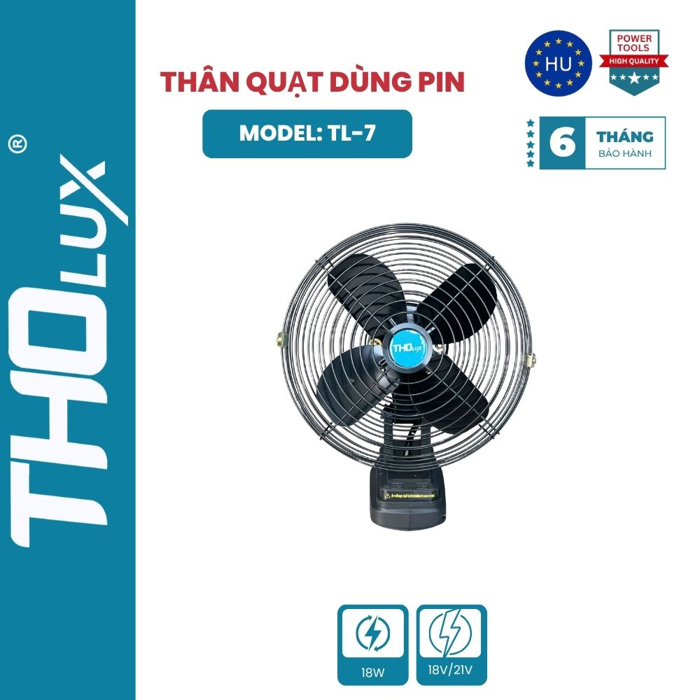 THÂN QUẠT DÙNG PIN  TL-7