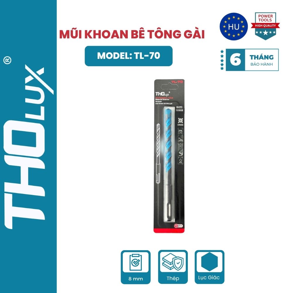 MŨI KHOAN BÊ TÔNG GÀI TL-70