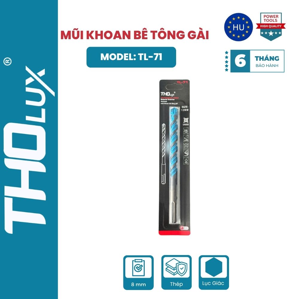 MŨI KHOAN BÊ TÔNG GÀI TL-71