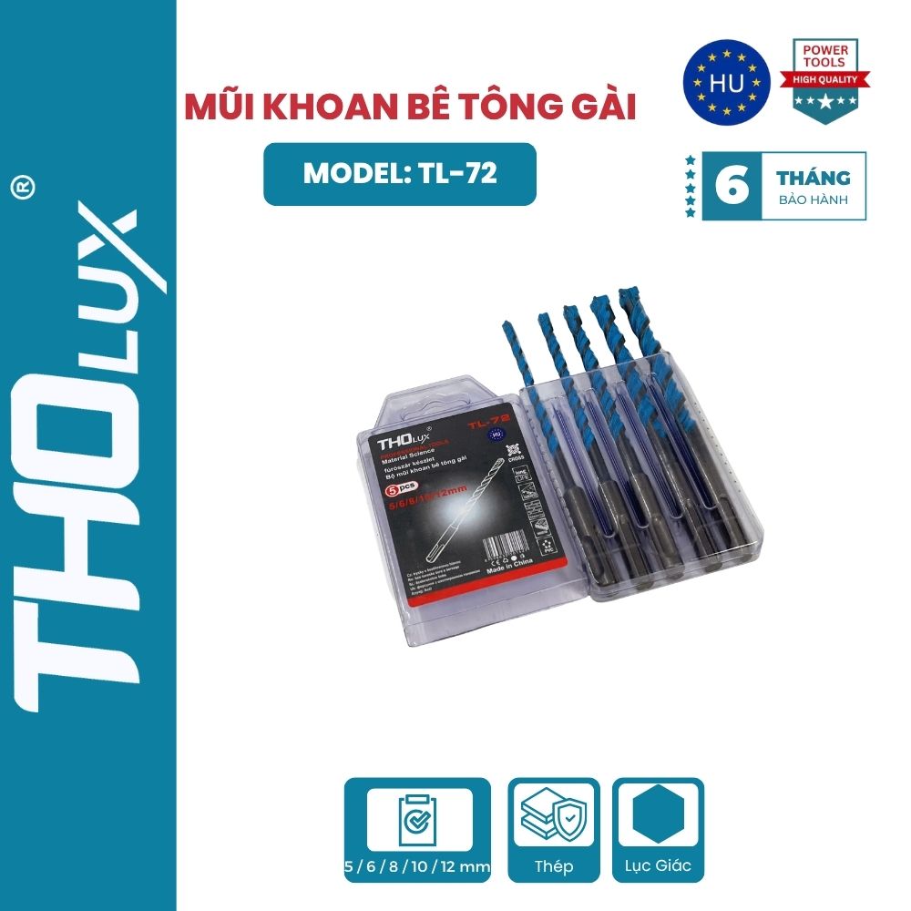 MŨI KHOAN BÊ TÔNG GÀI TL-72