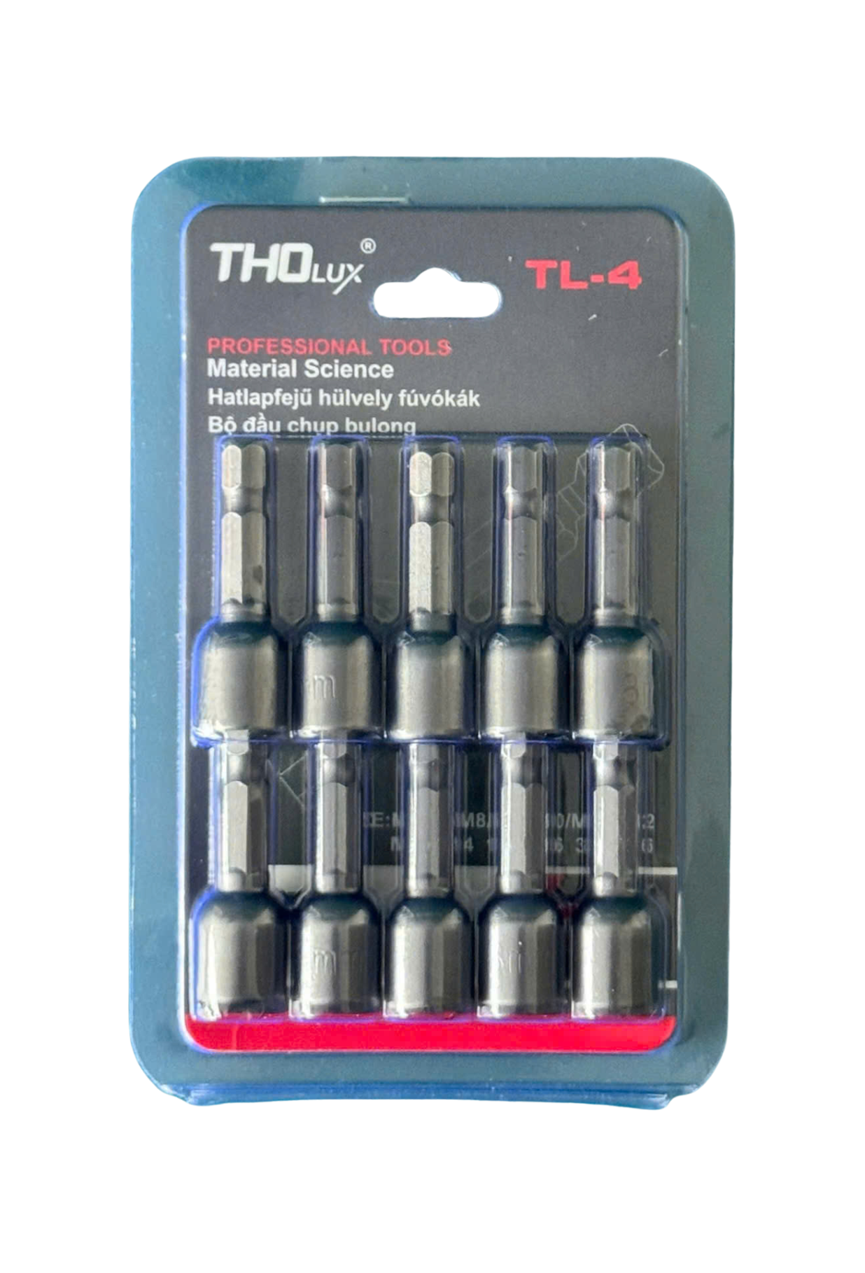 BỘ ĐẦU CHỤP BULONG  TL-8