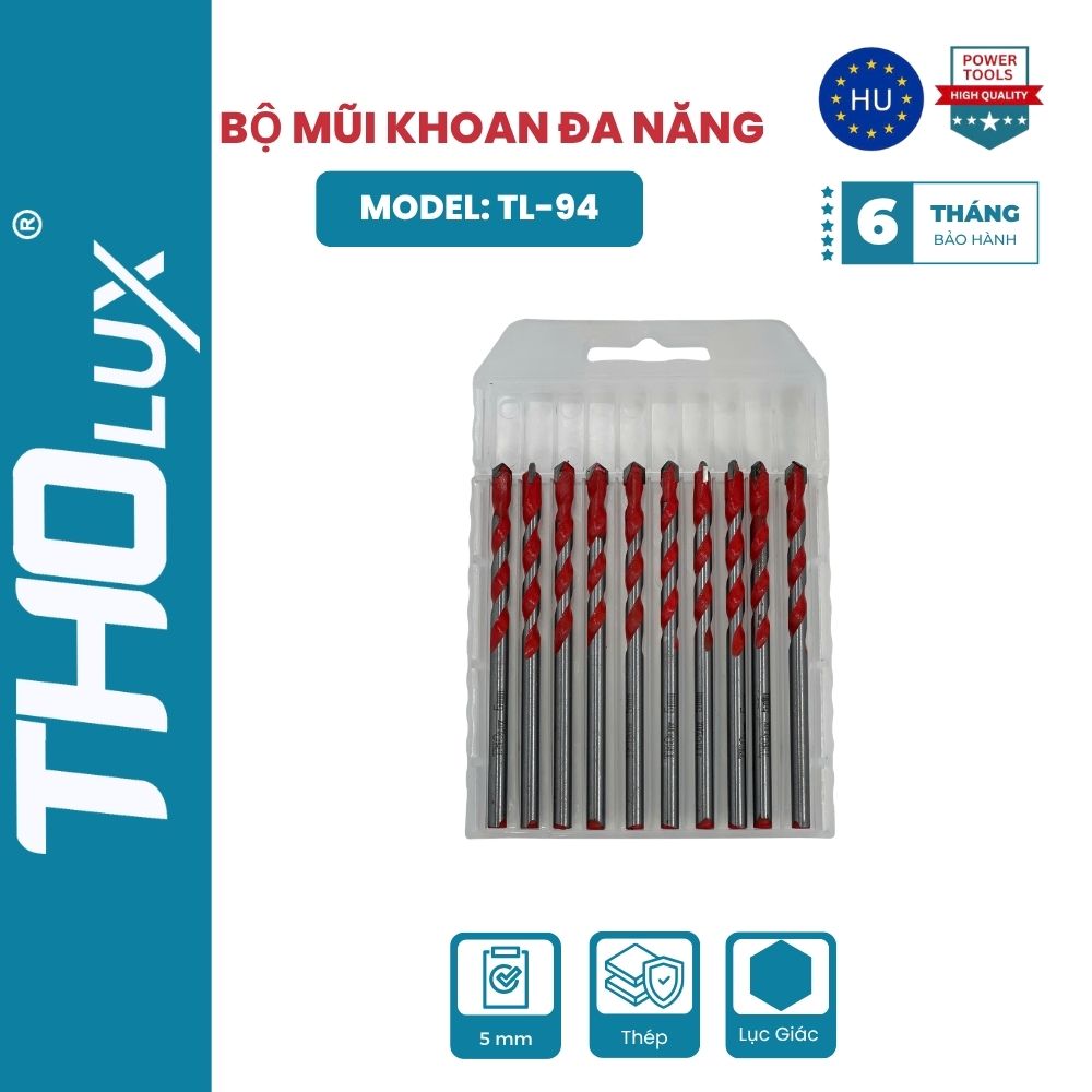 BỘ MŨI KHOAN ĐA NĂNG TL-94