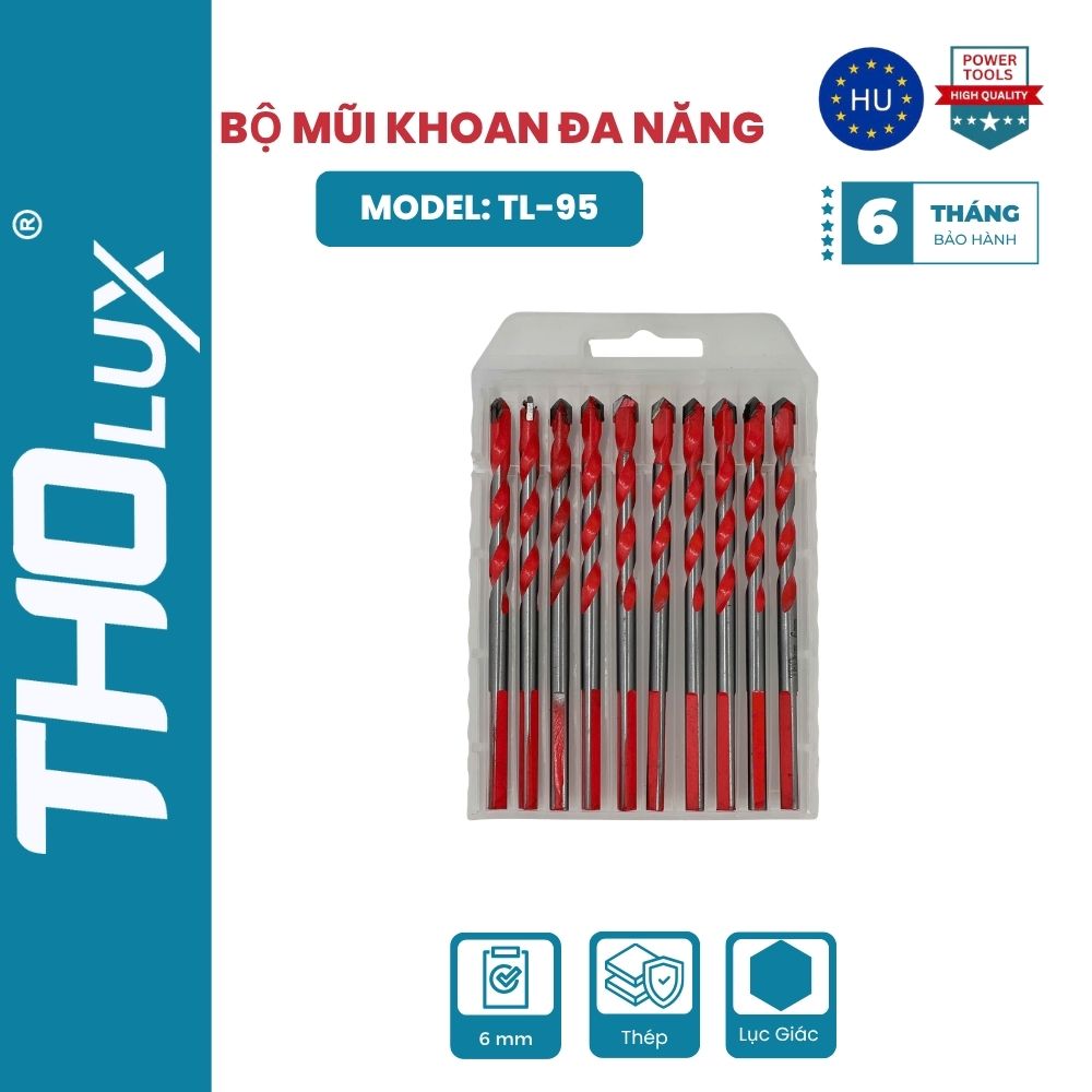BỘ MŨI KHOAN ĐA NĂNG TL-95